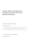 CHAPTER 8 HENRY VIII&comma; GOVERNMENT AND PARLIAMENT &lpar;AQA HISTORY A LEVEL UNIT 1C&rpar; QUESTIONS AND ANSWERS