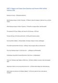 WSET 3&colon; Regions and Grapes Exam Questions and Answers With Verified&NewLine;Solutions 2025