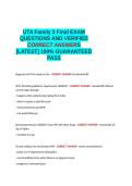 NURS UTA Family 3 Final Exam QUESTIONS AND VERIFIED CORRECT ANSWERS GRADED A&plus; -LATEST - 100- GUARANTEED PASS&period;docx&NewLine;&NewLine;