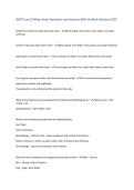 WSET Level 2 Wines Exam Questions and Answers With Verified Solutions 2025&NewLine;