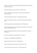 WSET Level 3 Award in Wines&colon; Mock Examination Questions and Answers With&NewLine;Verified Solutions 2025