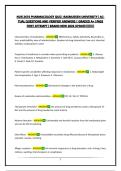 NUR 2474 PHARMACOLOGY QUIZ -RASMUSSEN UNIVERSITY&vert; ACTU-AL QUESTIONS AND VERIFIED ANSWERS &vert; GRADED A&plus; &vert;PASS FIRST ATTEMPT&vert; BRAND NEW 2026 UPDATE&excl;&excl;&excl;&excl;&excl;&excl;&excl;&excl;