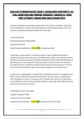 NUR 2474 PHARMACOLOGY COMPLETE EXAM BUNDLE -RASMUSSEN UNIVERSITY&vert; ACTUAL QUESTIONS AND VERIFIED ANSWERS &vert; GRADED A&plus; &vert;PASS FIRST ATTEMPT&vert; BRAND NEW 2026 UPDATE&excl;&excl;&excl;&excl;&excl;&excl;&excl;&excl;