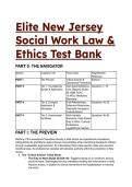 2026&sol;2027 Elite New Jersey Social Work Law & Ethics Test Bank &lpar;NJSA & NJAC&rpar; &vert; 60 S-Tier Questions & Analyses