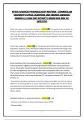 NR 565 ADVANCED PHARMACOLOGY MIDTERM - CHAMBERLAIN UNIVERSITY&vert; ACTUAL QUESTIONS AND VERIFIED ANSWERS &vert; GRADED A&plus; &vert;PASS FIRST ATTEMPT&vert; BRAND NEW 2026 UPDATE&excl;&excl;&excl;&excl;&excl;&excl;&excl;&excl;