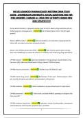 NR 565 ADVANCED PHARMACOLOGY MIDTERM EXAM STUDY GUIDE - CHAMBERLAIN UNIVERSITY&vert; ACTUAL QUESTIONS AND VERIFIED ANSWERS &vert; GRADED A&plus; &vert;PASS FIRST ATTEMPT&vert; BRAND NEW 2026 UPDATE&excl;&excl;&excl;&excl;&excl;&excl;&excl;&excl;