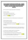 NR 565 ADVANCED PHARMACOLOGY EXAM BUNDLE 2026 - CHAMBERLAIN UNIVERSITY&vert; ACTUAL QUESTIONS AND VERIFIED ANSWERS &vert; GRADED A&plus; &vert;PASS FIRST ATTEMPT&vert; BRAND NEW 2026 UPDATE&excl;&excl;&excl;&excl;&excl;&excl;&excl;&excl;