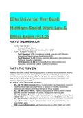 2026&sol;2027 Michigan Social Work Law & Ethics Exam&colon; S-Tier Elite Test Bank &lpar;60 Q&A &plus; Clinical Rationale&rpar;