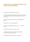 JR101 REVIEW &vert; 251 QUESTIONS AND ANSWERS &vert; 2026 UPDATED &vert; RATED 100&percnt; CORRECT&period;