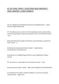 JR 101 FINAL EXAM &vert; QUESTIONS AND ANSWERS &vert; 2026 UPDATED &vert; 100&percnt; CORRECT&period;