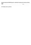 Nursing Fundamentals NUR108 &ndash; Complete Package Deal Study Guide &lpar;All Exams&comma; Chapters & Modules Review&rpar;