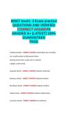 WSET level 1-3 Exam practice QUESTIONS AND VERIFIED CORRECT ANSWERS GRADED A&plus; -LATEST - 100- GUARANTEED PASS&period;docx&NewLine;&NewLine;
