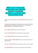 WSET Level 3 Flashcards QUESTIONS AND VERIFIED CORRECT ANSWERS GRADED A&plus; -LATEST - 100- GUARANTEED PASS&period;docx&NewLine;&NewLine;
