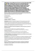 D515 Healthcare Financial Management Practice Exam Study Guide Updated 2026 