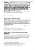 D521 Healthcare Quality and Outcomes Practice Exam Study Guide Updated 2026 