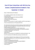 Econ 231 Exam 3 Actual Exam 2026&sol;2027 with 100&percnt; Error-free Answers &vert; Complete Questions & Graded A&plus; &vert; Pass Guaranteed - A&plus; Graded