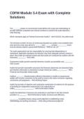 CDFM Module 3&period;2 Exam Questions with Verified Solutions