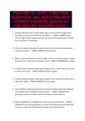 PGA PGM 3&period;0 - LEVEL 3 PRACTICE QUESTIONS - ALL QUESTIONS WITH CORRECT ANSWERS GRADED A&plus; FOR 2026-2027 ASSURED EXCEL&excl;