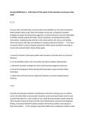Nursing NUR408 Exam 4 &ndash; SATA &lpar;Select All That Apply&rpar; Practice Questions and Answers Study Guide