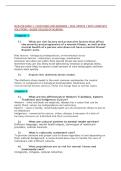 NUR 256 EXAM 1 &vert; QUESTIONS AND ANSWERS &vert; 2026 UPDATE &vert; WITH COMPLETE SOLUTIONS - GALEN COLLEGE OF NURSING&period;