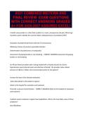 6531 COMBINED MIDTERM AND FINAL REVIEW  EXAM QUESTIONS WITH CORRECT ANSWERS GRADED A&plus; FOR 2026-2027 ASSURED EXCEL&excl;
