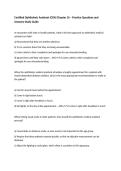 Certified Ophthalmic Assistant &lpar;COA&rpar; Chapter 16 &ndash; Practice Questions and Answers Study Guide