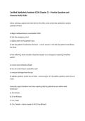 Certified Ophthalmic Assistant &lpar;COA&rpar; Chapter 15 &ndash; Practice Questions and Answers Study Guide