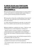 IL MPJE EXAM 2026 TEST BANK&NewLine;REVIEW COMPLETE QUESTIONS&NewLine;SOLUTIONS A&plus;