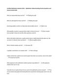 Certified Ophthalmic Assistant &lpar;COA&rpar; &ndash; Ophthalmic Medical Assisting Practice Questions and Answers Study Guide
