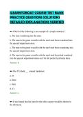 ILEARNTOBOAT COURSE TEST BANK&NewLine;PRACTICE QUESTIONS SOLUTIONS&NewLine;DETAILED EXPLANATIONS VERIFIED