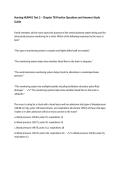 Nursing NUR401 Test 2 &ndash; Chapter TB Practice Questions and Answers Study Guide