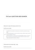 FEA EXAM 3 QUESTIONS AND ANSWERS