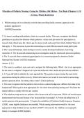 Principles of Pediatric Nursing&colon; Caring for Children&comma; 8th Edition &ndash; Test Bank &lpar;Chapters 1&ndash;31&rpar; &ndash; Cowen&comma; Wisely & Dawson&NewLine;