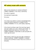 MT notary exam with answers&period;