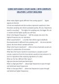 COMD 5070 EXAM 1 STUDY GUIDE &vert; WITH COMPLETE &NewLine;SOLUTION &vert; LATEST 2025&sol;2026 