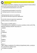 PEARSON VUE STATE HEALTH INSURANCE PRACTICE EXAM QUESTIONS WITH CORRECT DETAILED ANSWERS A&plus; VERIFIED