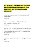 3CX ACADEMY CERTIFICATION PACKAGE&NewLine;BASIC INTERMEDIATE ADVANCED 2026&NewLine;QUESTIONS AND CORRECT ANSWERS&NewLine;GRADED A&plus;&NewLine;