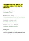 3P EXAM STUDY GUIDE 2026 ACTUAL&NewLine;QUESTIONS AND ANSWERS VERIFIED&NewLine;GRADED A&plus;&NewLine;