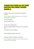 3P EXAM STUDY GUIDE 2026 TEST PAPER&NewLine;QUESTIONS AND CORRECT ANSWERS&NewLine;GRADED A&plus;