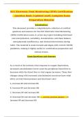 NCC Electronic Fetal Monitoring &lpar;EFM&rpar; Certification &ndash; Question Bank &lpar;Updated 2026&rpar; Complete Exam Preparation Material