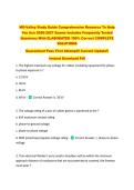 MO-Valley Study Guide Comprehensive Resource To Help &NewLine;You Ace 2026-2027 Exams Includes Frequently Tested &NewLine;Questions With ELABORATED 100&percnt; Correct COMPLETE &NewLine;SOLUTIONS &NewLine;Guaranteed Pass First Attempt&excl;&excl; Current Update&excl;&excl; &NewLine;Instant Download Pdf 