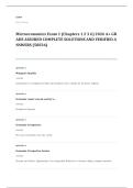 microeconomics EXAM A&plus; GRADE ASSURED COMPLETE SOLUTIONS AND VERIFIED ANSWERS