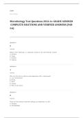 microbiology EXAM A&plus; GRADE ASSURED COMPLETE SOLUTIONS AND VERIFIED ANSWERS