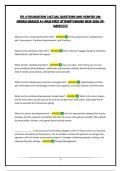 ITIL 4 FOUNDATION  &vert;ACTUAL QUESTIONS AND VERIFIED ANSWERS&vert;GRADED A&plus;&vert;PASS FIRST ATTEMPT&vert;BRAND NEW 2026 UPDATE&excl;&excl;&excl;&excl;&excl;&excl;&excl;