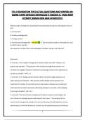 ITIL 4 FOUNDATION TEST &vert;ACTUAL QUESTIONS AND VERIFIED ANSWERS&vert;GRADED A&plus;&vert;PASS FIRST ATTEMPT&vert;BRAND NEW 2026 UPDATE&excl;&excl;&excl;&excl;&excl;&excl;&excl;