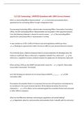 CLC-222 Contracting &vert; UPDATED Questions with 100&percnt; Correct Answers&NewLine;