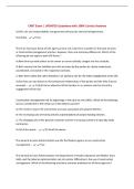 CMIT Exam &vert; UPDATED Questions with 100&percnt; Correct Answers&NewLine;