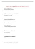 CMT Course Exam &vert; UPDATED Questions with 100&percnt; Correct Answers&NewLine;
