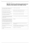 NURS 1871  Bundled Exam Questions WITH  CORRECT Answers
