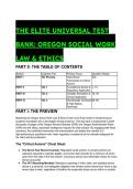 2026&sol;2027 S-Tier Oregon Social Work Law & Ethics Exam Test Bank &vert; BLSW ORS&sol;OAR Exam Prep &lpar;60 Elite Q&A&rpar;